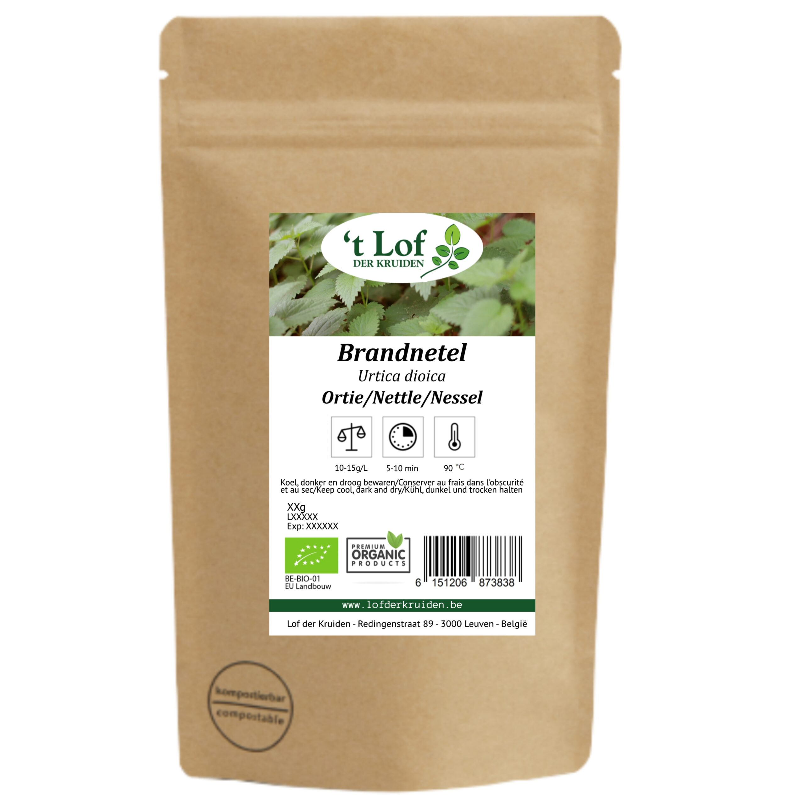 Nettle Leaf Organic - 50 gr 2 Nettle Leaf Organic - 50 gr - Image 2