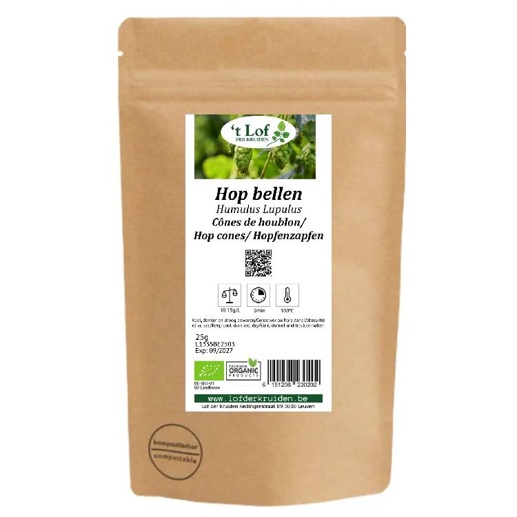 Hop cones organic - 25 gr 2 Hop cones organic - 25 gr - Image 2
