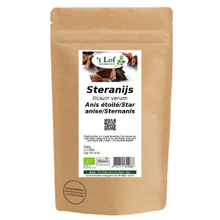 Star Anise Organic - 75 gr 2 Star Anise Organic - 75 gr - Image 2