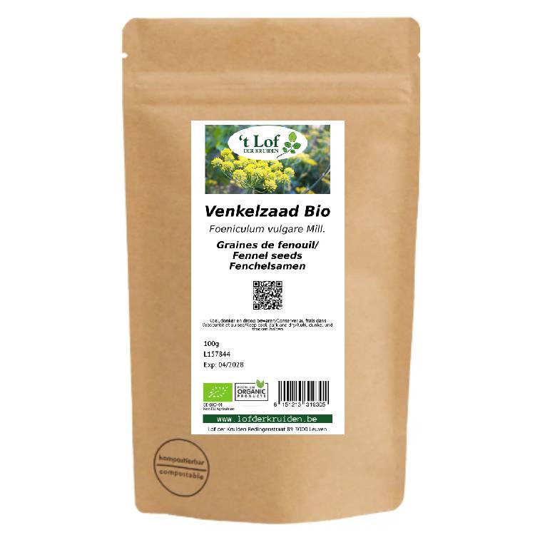 Fennel seed organic - 100 gr 2 Fennel seed organic - 100 gr - Image 2