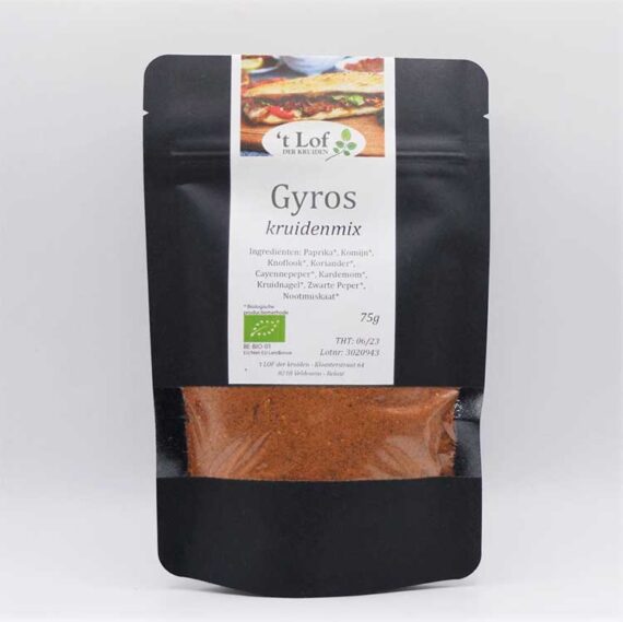 Gyros-spice-packed