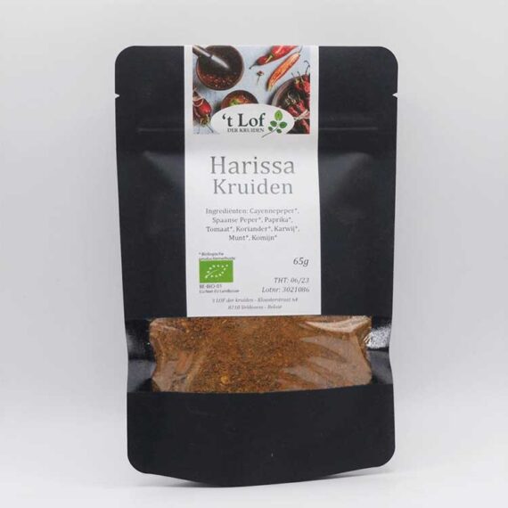 Harissa spices-packed
