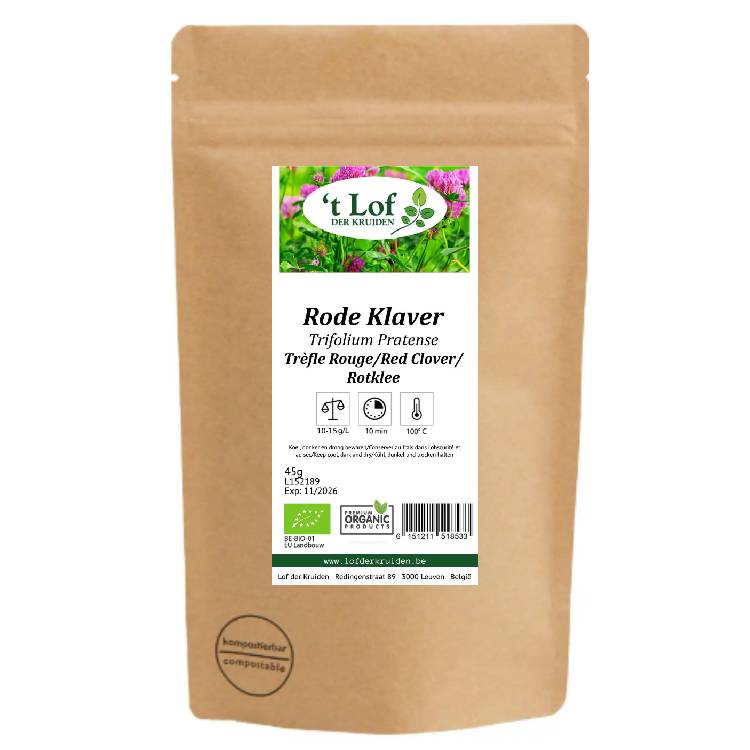 Red Clover Organic - 45 gr 2 Red Clover Organic - 45 gr - Image 2