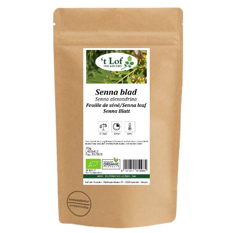 Senna leaf Organic - 65 gr 2 Senna leaf Organic - 65 gr - Image 2