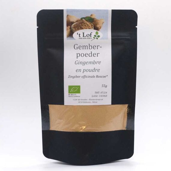 Ginger powder-packaged