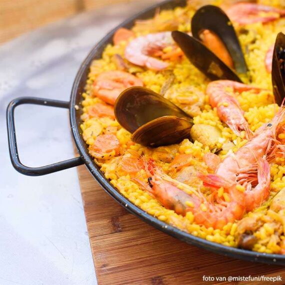 Paella seasoning preparation