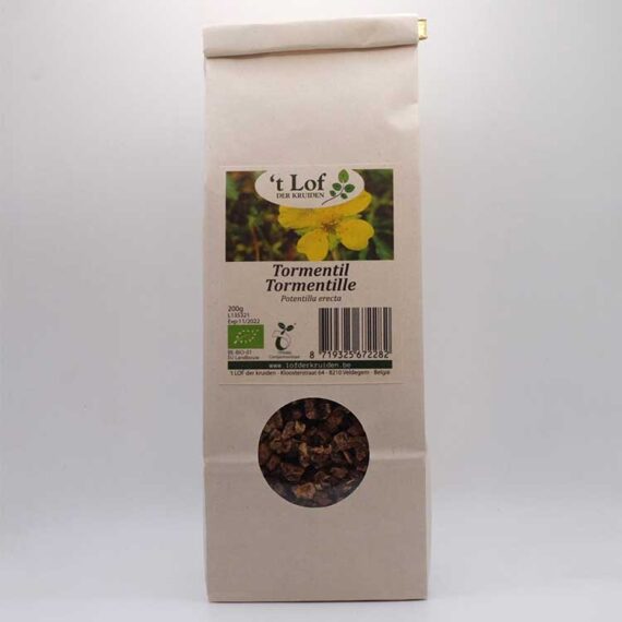 Tormentil packaged