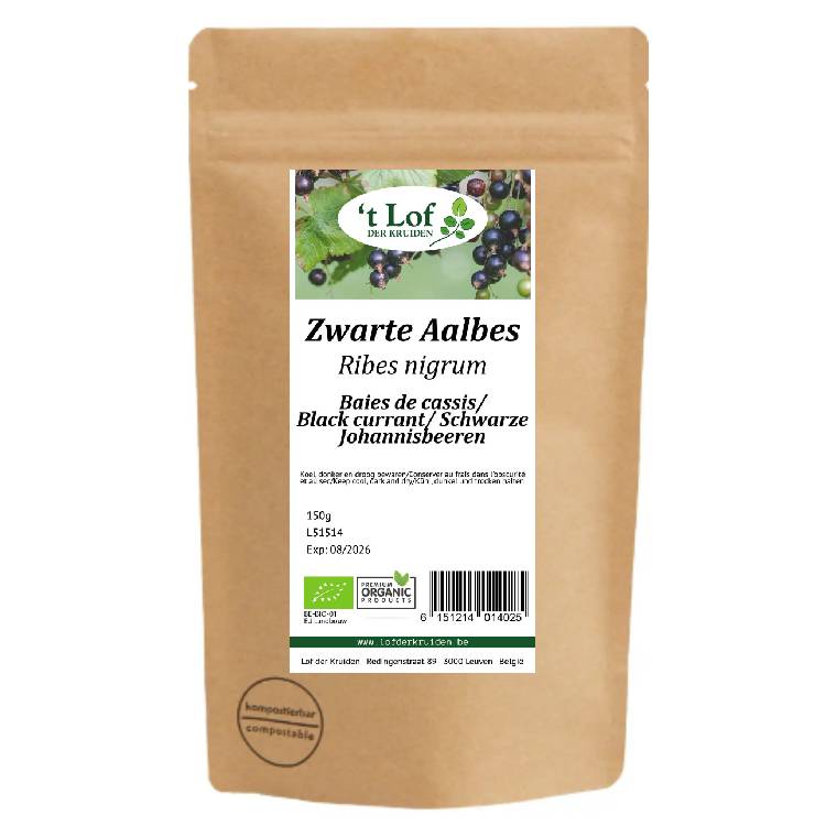 Blackcurrant Fruit Bio - 150 gr 2 Blackcurrant Fruit Bio - 150 gr - Image 2