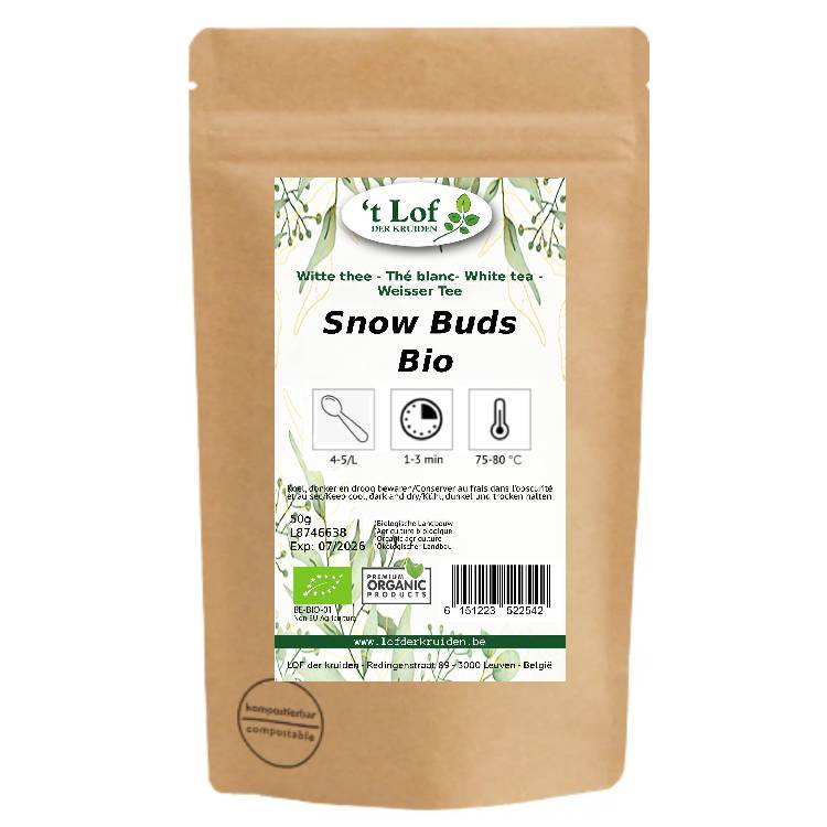 White tea Bio Snow Buds (China) - 50 gr 2 White tea Bio Snow Buds (China) - 50 gr - Image 2