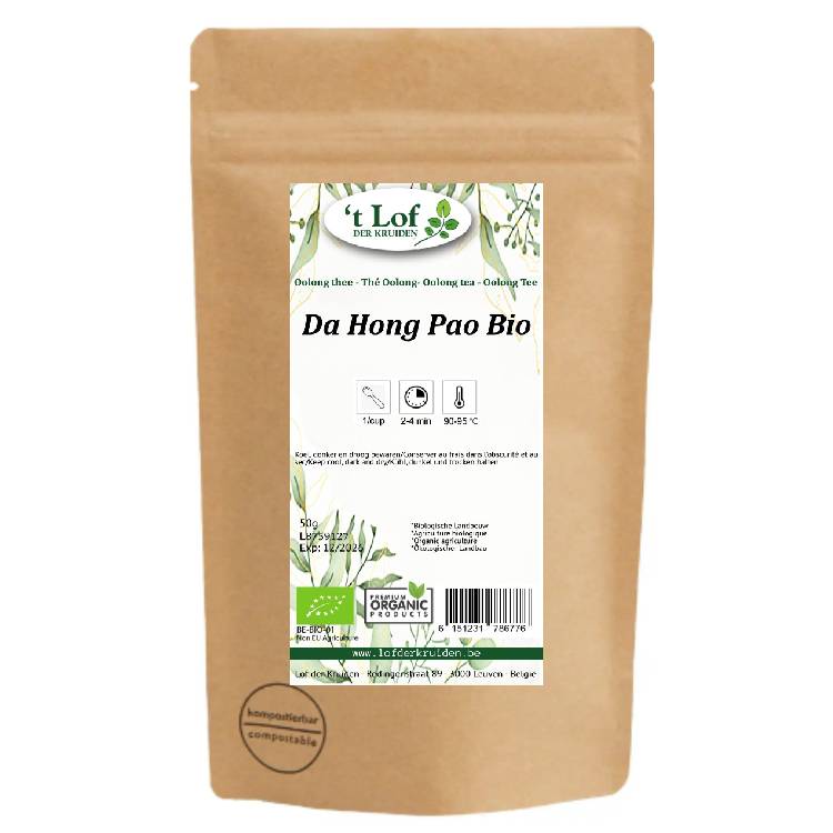 Da Hong Pao Oolong Tea organic - 50 gr. 2 Da Hong Pao Oolong Tea organic - 50 gr. - Image 2