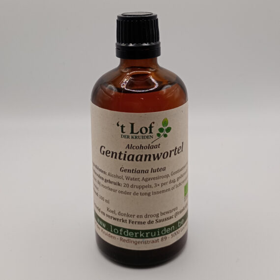 Organic Gentian Root tincture - 100 ml