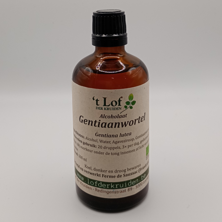 Organic Gentian Root tincture - 100 ml 1 Organic Gentian Root tincture - 100 ml