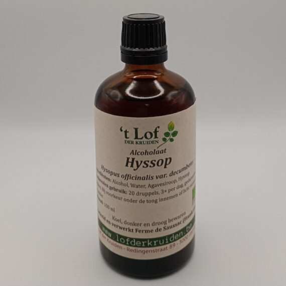 Organic Hyssop Tincture - 100 ml