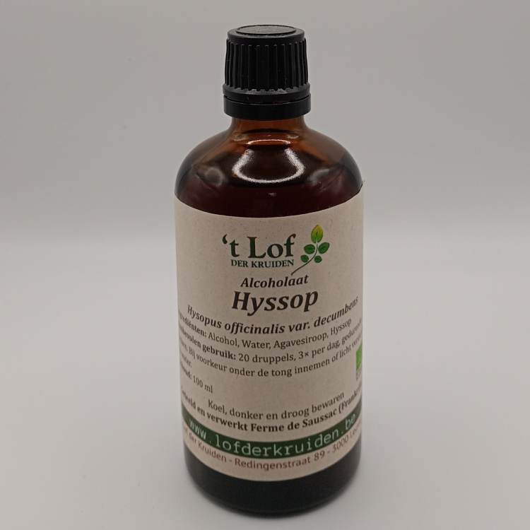Organic Hyssop Tincture - 100 ml 1 Organic Hyssop Tincture - 100 ml