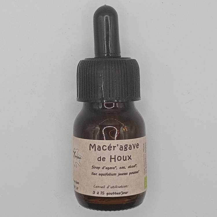 Organic Holly Young Shoot Macerate - 30 ml 1 Organic Holly Young Shoot Macerate - 30 ml